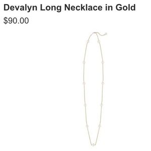 Kendra Scott Devalyn Necklace Gold